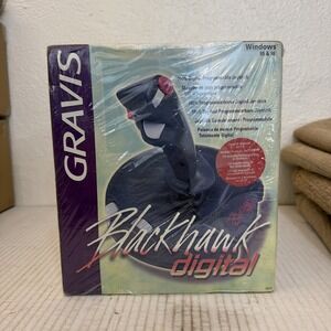 Vintage Gravis Blackhawk Digital PC Joystick Windows 95 98 Brand New In Box